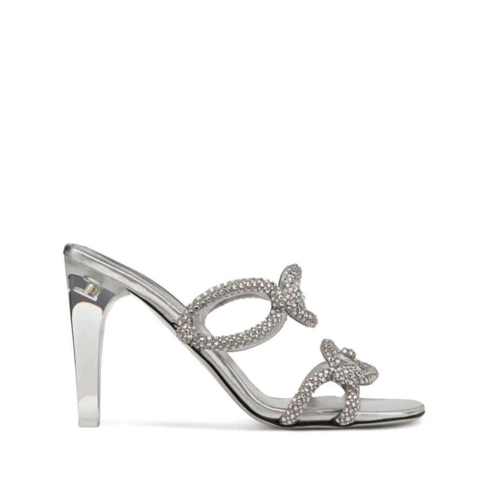 Valentino Garavani 100Mm Chain 1967 Sandals